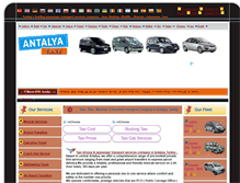 Tablet Screenshot of antalya-taxi.com